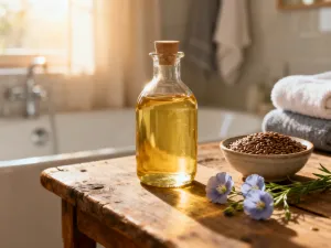 Zbliżenie na skórę głowy ukazujące różnice między suchą skórą a tłustym łupieżem w celu ułatwienia diagnozy problemu.